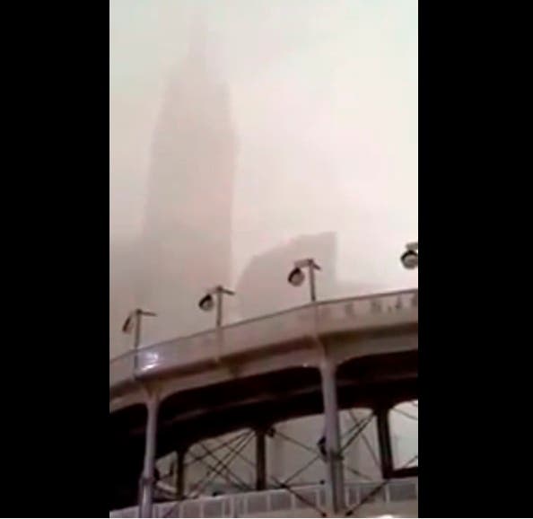 حادثه سقوط جرثقیل در مسجد الحرام
