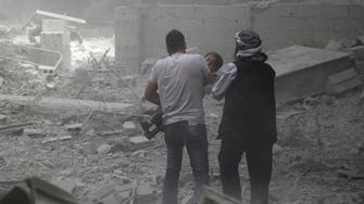 11 dead in rebel shelling on Syria’s Damascus