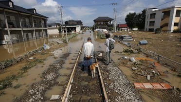 Massive flooding in Japan