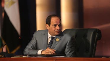 Egyptian President Abdel Fattah al-Sisi chairs an Arab foreign ministers meeting during an Arab summit in Sharm el-Sheikh. (File photo: AP)