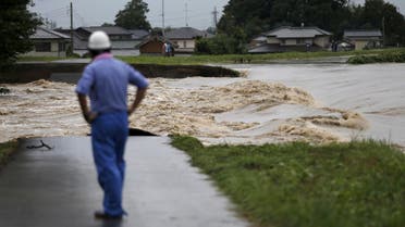 Massive flooding in Japan