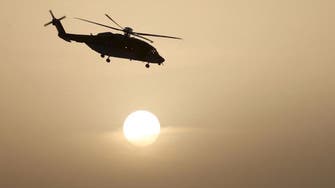Saudi air force pilot dies in helicopter crash 