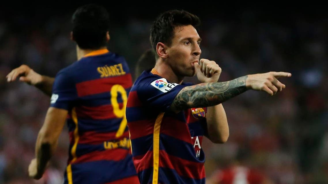 Barcelona leads the Spanish league after three straight wins, including at rival Atletico Madrid on Saturday. (File photo: AP)