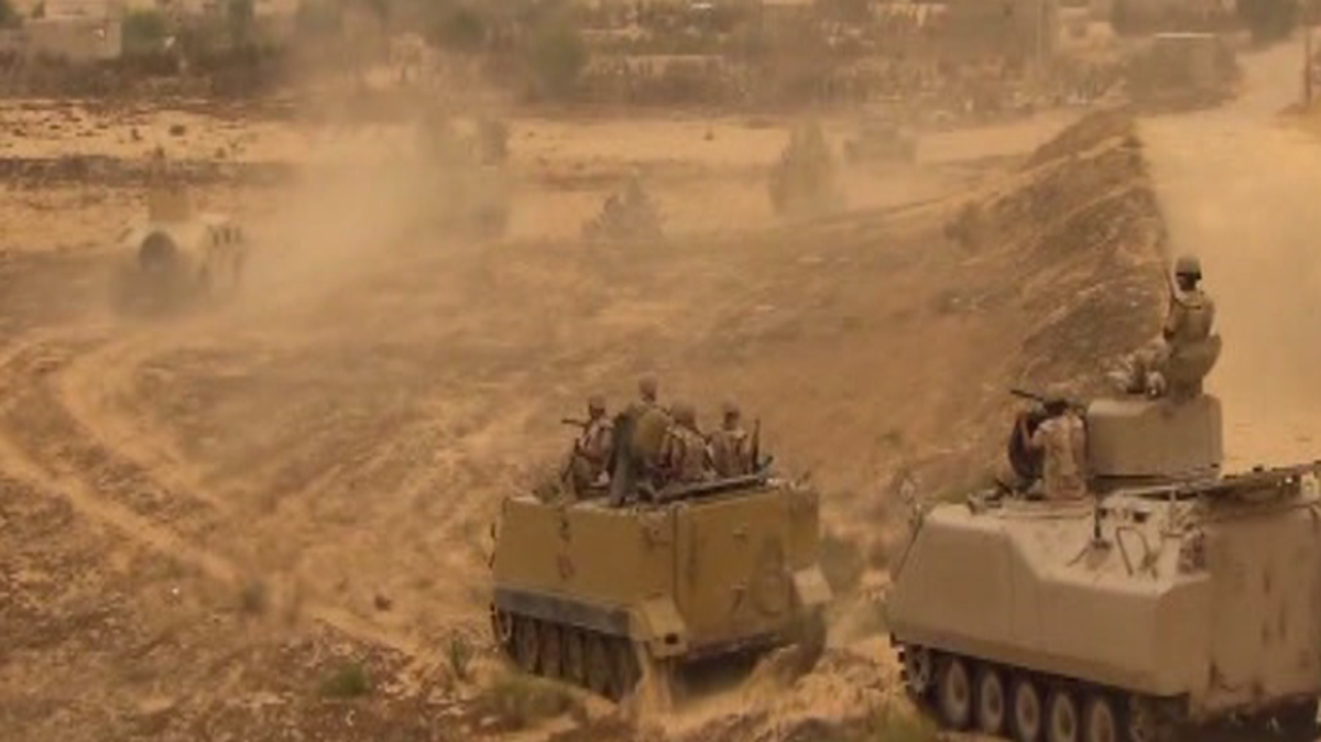بعد هجوم غرب سيناء ..الجيش المصري يقتل 10 داعشيين في رفح 