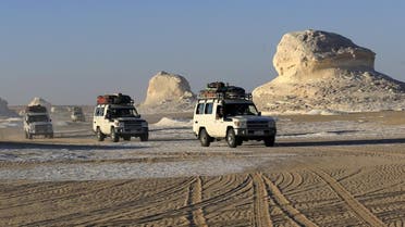  Egyptian security forces killed 12 Mexicans and Egyptians and injured 10 "by accident" on Monday, mistaking a tourist convoy for militants they were chasing in the country's western desert. (File photo: Reuters)