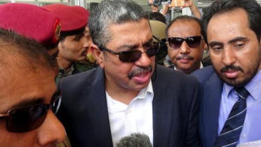 Khaled Bahah, also Yemen's Vice President, and his cabinet have been in Riyadh in exile. (Al Arabiya News)