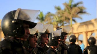 Egypt security forces clash with protesters; 2 killed