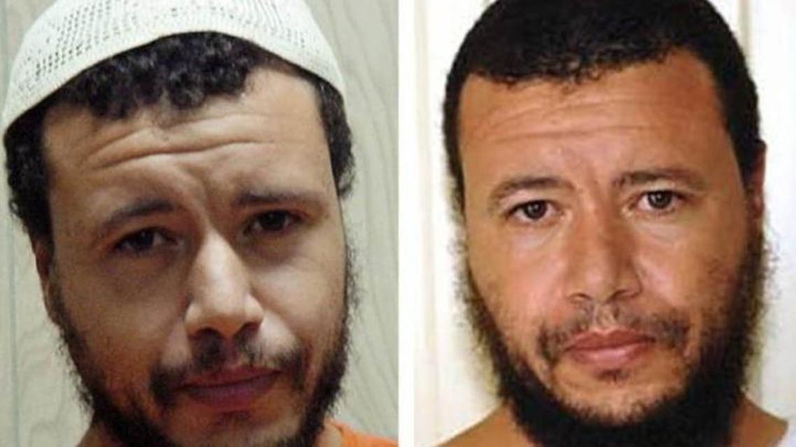 Younous Chekkouri posing for the International Committee of the Red Cross at the U.S. Navy base prison in a photo provided to the Miami Herald by his legal defense team, Reprieve. Read more here: http://www.miamiherald.com/news/nation-world/world/americas/guantanamo/article35560329.html#storylink=cpy
