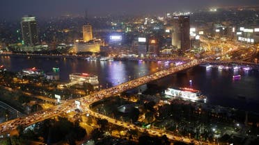 In this Tuesday, May 5, 2015 file photo, rush hour traffic fills the 6 October bridge over the Nile River in Cairo, Egypt. The government has forecast 5 percent growth this year if investment targets are met, approaching the 7 percent Egypt averaged in the years leading up to the 2011 uprising. But even at its peak, the growth failed to generate enough jobs to meet the surging needs of the country’s overwhelmingly young population. (AP Photo/Hassan Ammar, File)