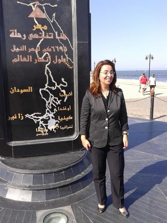 صورة أخرى لوزيرة التضامن