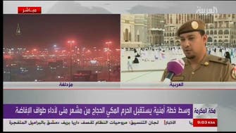 Two mln pilgrims prepare to move to Muzdalifah