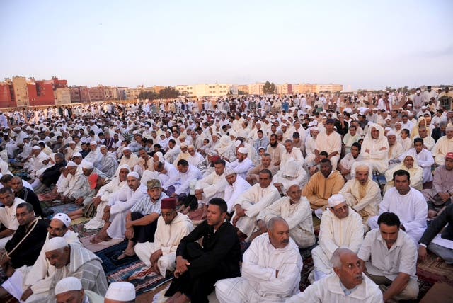 المصلى الجماعي في يوم عيد الأضحى