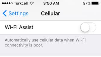 كيف تمنع استهلاك بيانات الاتصال عشوائيا على " iOS 9"؟