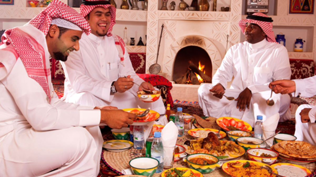 saudi arabian food and drinks