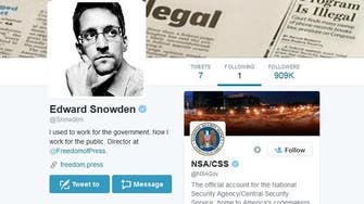 Snowden just joined Twitter: Guess which one account he followed? 