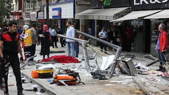 Twelve killed as bus crashes into Ankara bus stop  