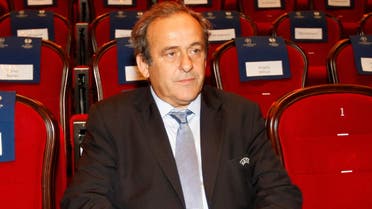 UEFA President Michel Platini, attends the soccer Europa League draw ceremony at the Grimaldi Forum, in Monaco, Friday, Aug. 28, 2015. (AP)