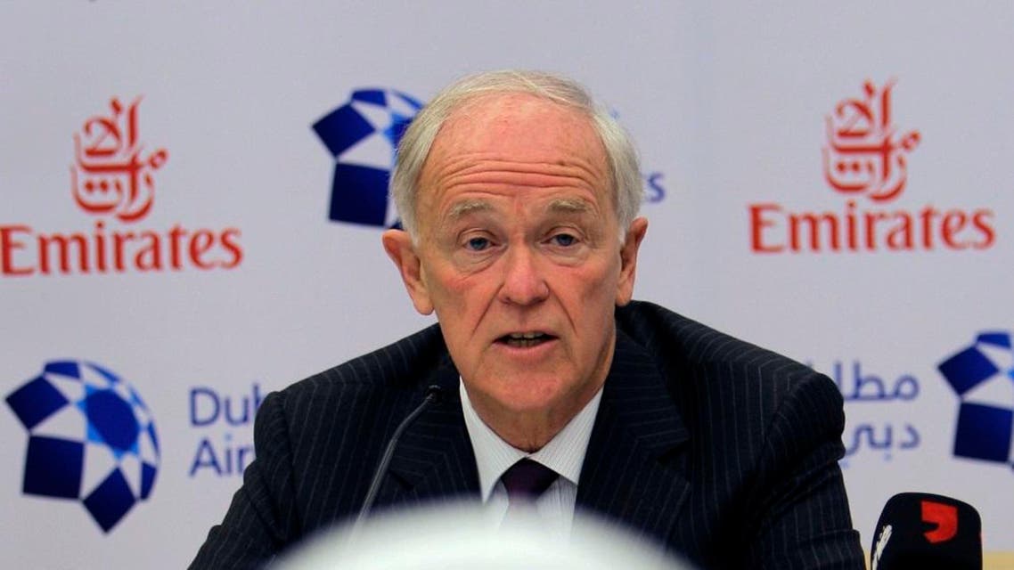 “We’ve got aircraft coming in… The Xs (777s) come in late-2018 and 2019. That’s enough for the time being,” said Emirates president Tim Clark. (File photo: AP)