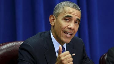 U.S. President Obama speaks during a visit to the Department of Agriculture in Washington. (Reuters)