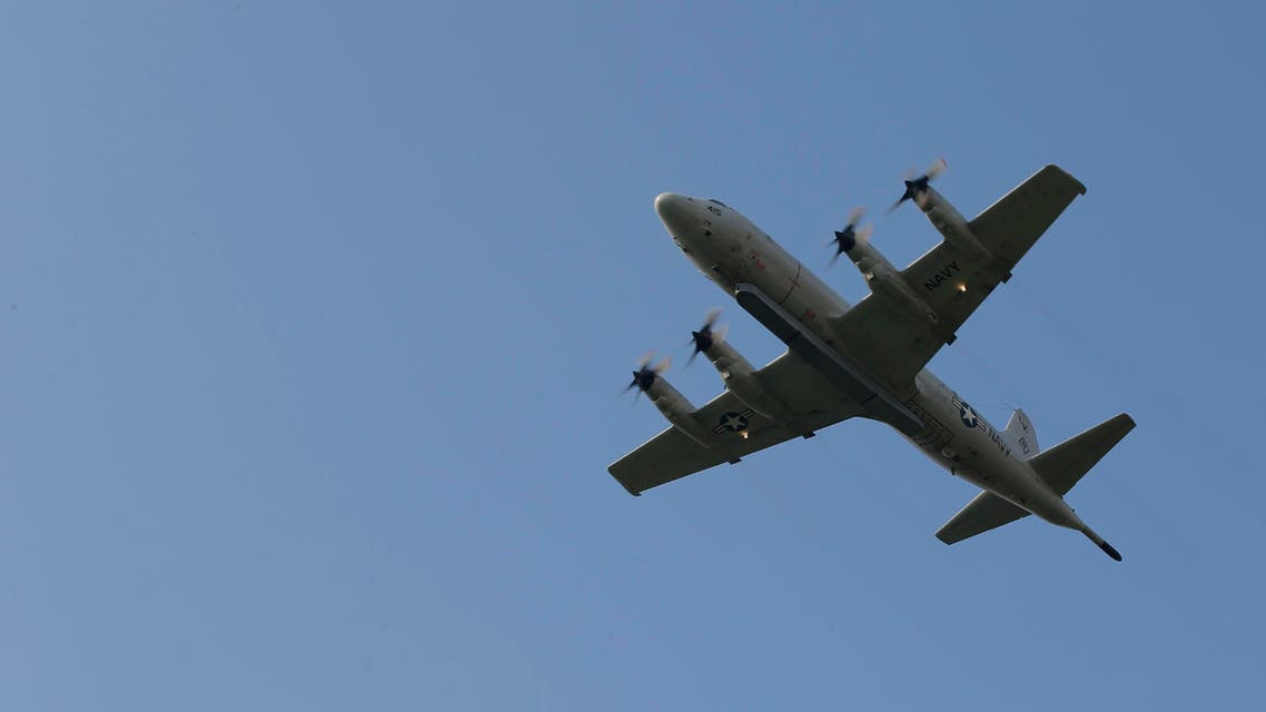 A United States Navy airplane takes off from the Incirlik Air Base, on the outskirts of the city of Adana, southern Turkey. (File photo: AP)