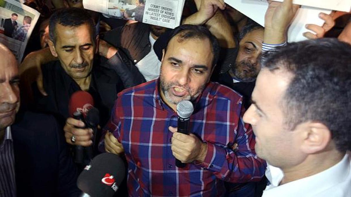 الشرطة التركية توقف رئيس تحرير صحيفة بتهمة شتم اردوغان