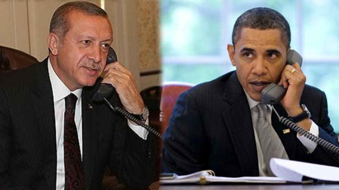 أوباما وأردوغان - مكالمة هاتفية