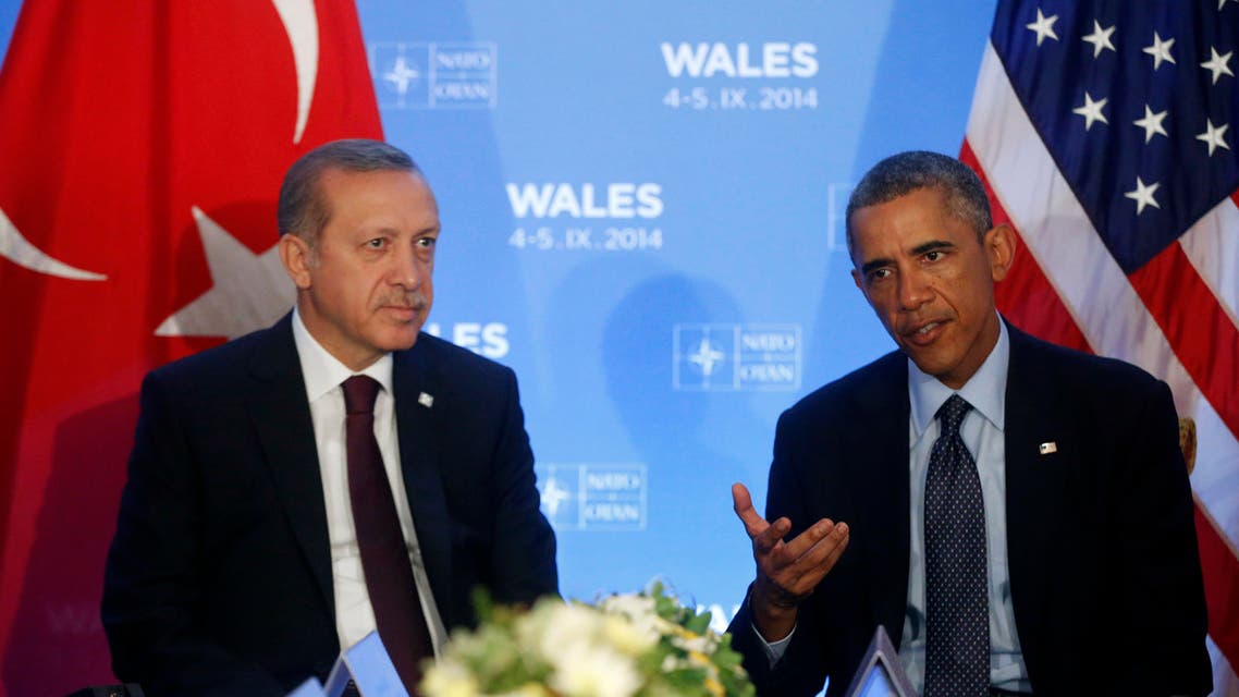erdogan and obama AP