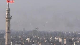بالفيديو.. طائرة روسية تشارك بأعنف هجوم للنظام على حمص