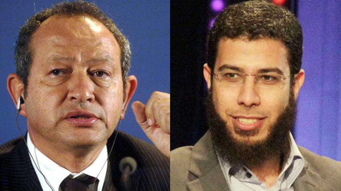 نجيب ساويرس و نادر بكار