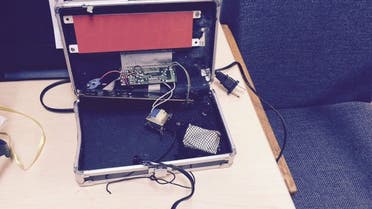  The Irving Police Department provided this photo of the homemade clock 