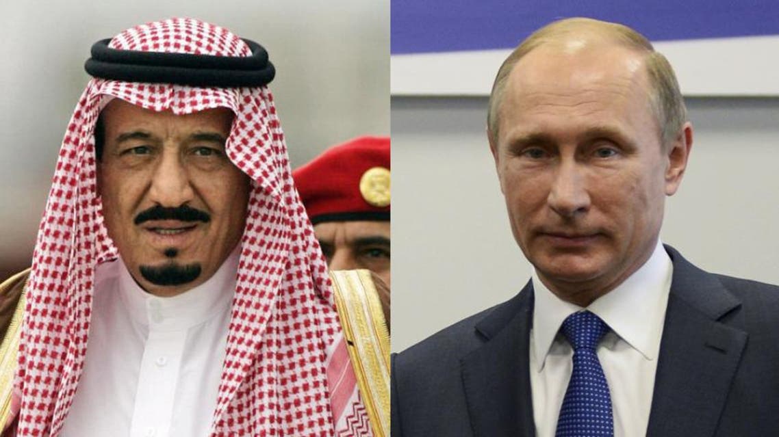 الملك سلمان و بوتين