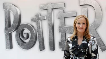 British author J.K. Rowling, creator of the Harry Potter series of books, poses during the launch of new online website Pottermore in London. (File: Reuters)