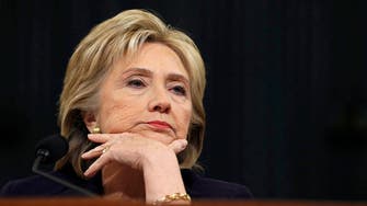 Hillary Clinton calls Republican’s impeachment vow ‘pathetic’