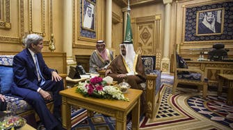 Kerry, in Saudi Arabia, meets with King Salman