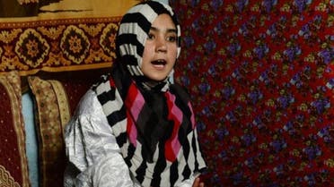 Aziza Rahimzada, 14, hopes to spread her message of universal education and fundamental rights for Afghanistan's youth. (AFP)
