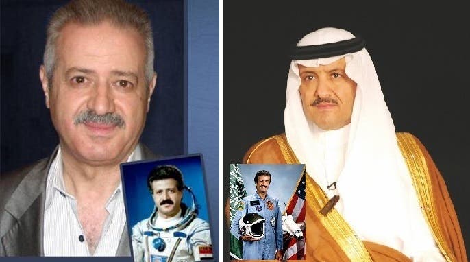 الأمير سلطان، ابن الملك سلمان، أول عربي ومسلم ارتاد الفضاء، وبعده بعامين السوري محمد فارس