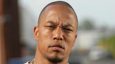 A picture taken on June 20, 2005 shows German rapper Denis Cuspert, also known as Deso Dogg, in Berlin (AFP)