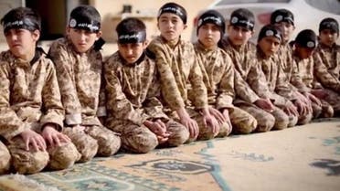 أطفال - داعش - تدريب - معسكر