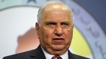 Iraqi Secular Shiite lawmaker Ahmed Chalabi speaks during a news conference in Baghdad, July 15, 2014. (Reuters)
