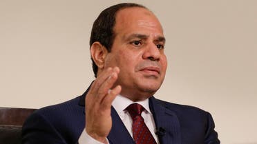 Sisi has said tough security measures were needed to protect Egypt from what he describes as terrorist attacks by militants. AP