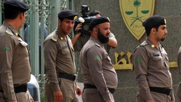 A file photo showing Saudi police forces (File photo AFP)