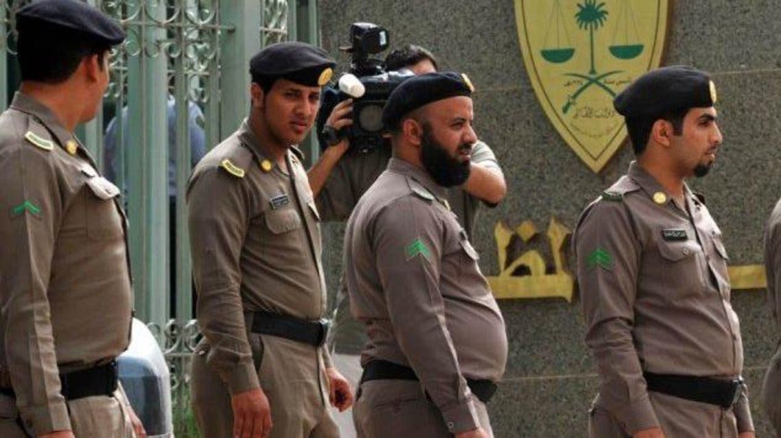 A file photo showing Saudi police forces (File photo AFP)