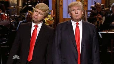 Donald Trump made fun of himself as he hosted "Saturday Night Live." NBC
