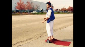 Pakistani-American’s Aladdin magic carpet video goes viral