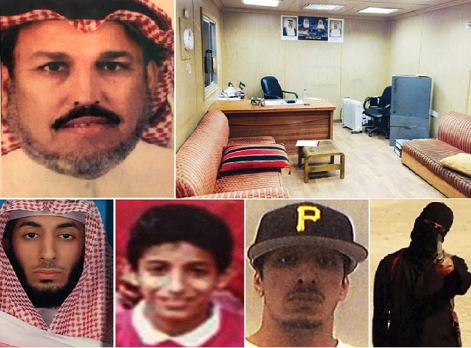 الأب جاسم، ومكتبه بجمعية العبدلي الزراعية حيث يعمل، و4 صور قديمة وحديثة لابنه الذباح الشهير