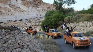 An armed motorcade belonging to members of Derna's Islamic Youth Council, consisting of former members of militias from the town of Derna. (File photo: Reuters)