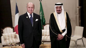 Saudi king condemns Paris attacks in meeting with French FM 
