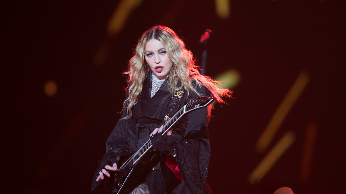 Madonna gets tearful on stage during Paris attacks speech | Al Arabiya ...