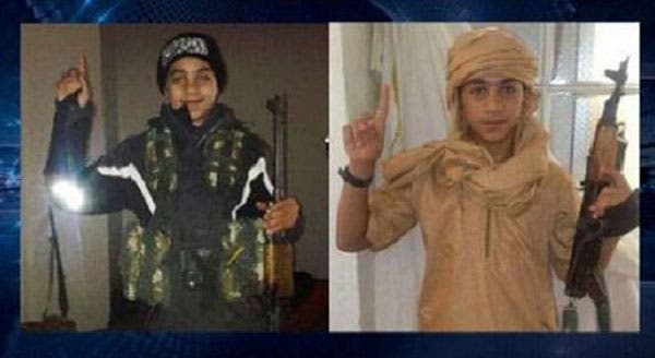 شقيقه الأصغر يونس، تدعوش بعمر 13 سنة منذ عامين تقريبا