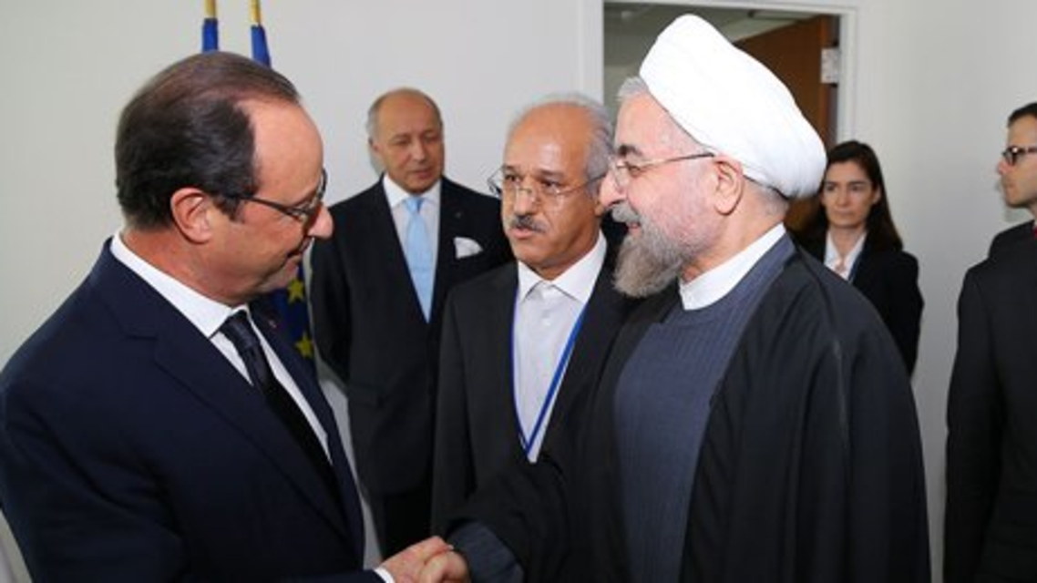 روحاني وهولاند